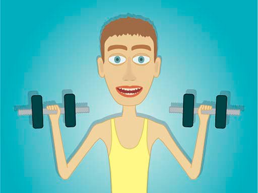 Muscle Clicker: Gym game
